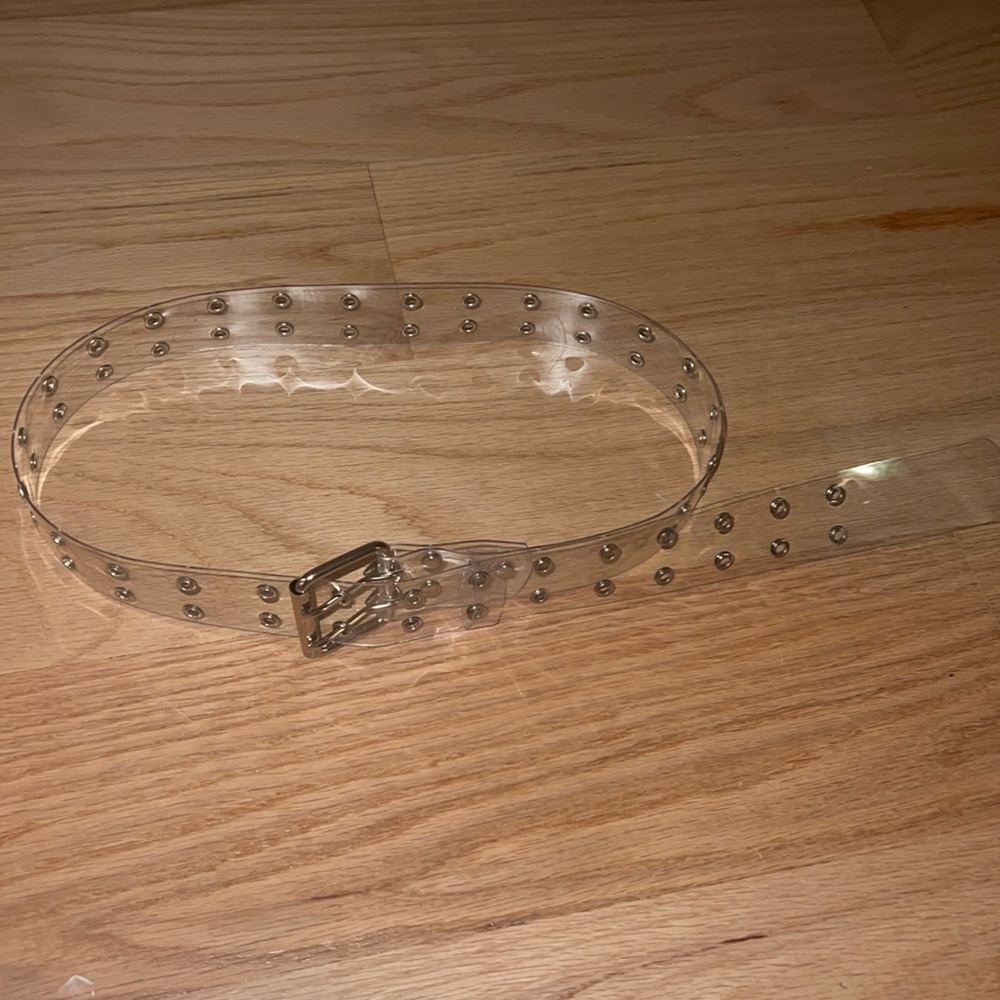 clear belt